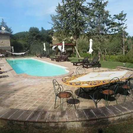 Ferienhaus Mit Privatpool Fuer 14 Personen Ca 240 Qm In Ramazzano-le Pulci, Trasimenischer See Отель *